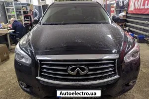 Infiniti JX35 - установка автосигнализации