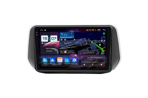 Штатная магнитола для Hyundai Santa Fe 2018+ Abyss Audio QXR-0221