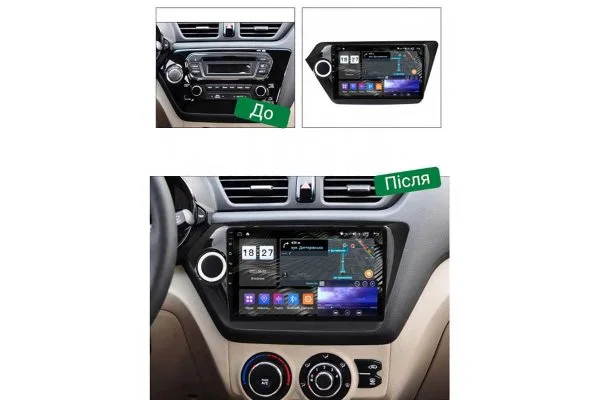 Штатная магнитола для Kia Rio 2011-2015 Abyss Audio QXR-9185