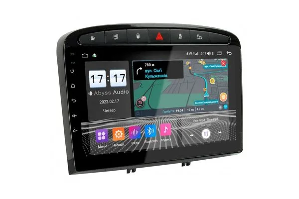 Штатная магнитола для Peugeot 408 2011-2017 Abyss Audio QS-9236