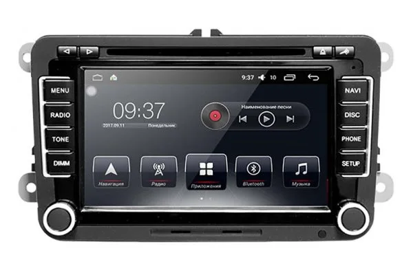 Штатная магнитола для Skoda Universal AudioSources T90-610A Skoda