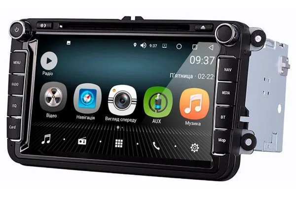Штатная магнитола для Skoda Universal AudioSources T100-810AG Skoda