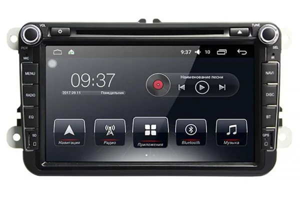Штатна магнітола для Volkswagen Універсальний AudioSources T90-810A VW