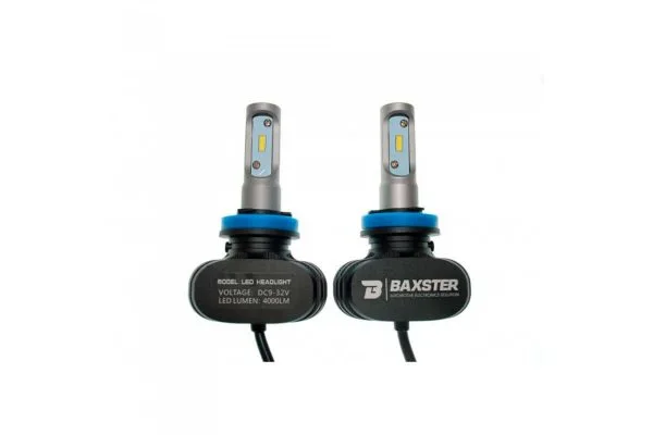 Светодиодные лампы Baxster S1 H11 6000K для цоколя H8, H9,  H11