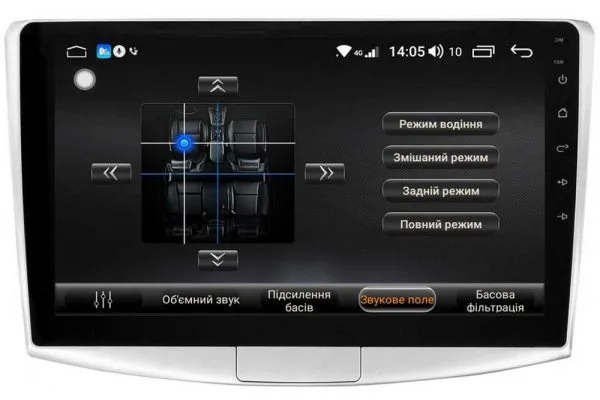 Штатна магнітола для Volkswagen Passat B7, B6, CC Dakota 9014