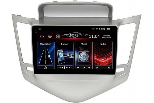 Штатна магнітола для Chevrolet Cruze 2008-2011 (silver) FORS.auto FS 4 PRO