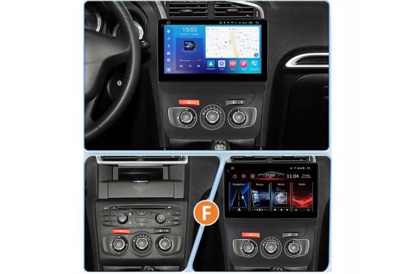 Штатна магнітола для Citroen C4L 13-16 FORS.auto FS 4 PRO
