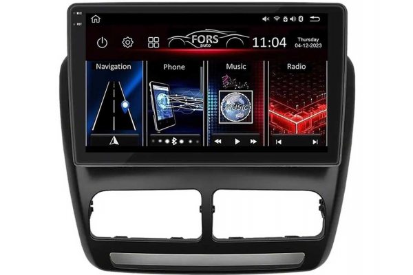 Штатная магнитола для Fiat Doblo 09-15 FORS.auto FS 4 PRO