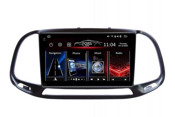 Штатна магнітола для Fiat Doblo 15-19 FORS.auto FS 4 PRO