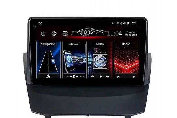 Штатна магнітола для Ford Fiesta 2009-2014 FORS.auto FS 4 PRO