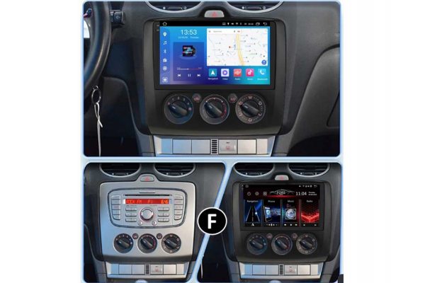 Штатна магнітола для Ford Focus 2005-2011 (cond) black FORS.auto FS 4 PRO