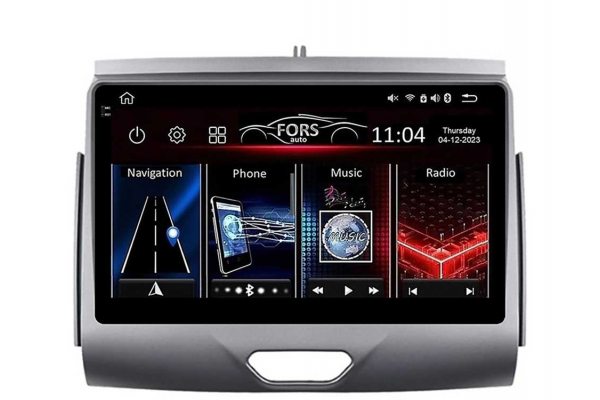 Штатная магнитола для Ford Ranger 15-20 (silver) FORS.auto FS 4 PRO