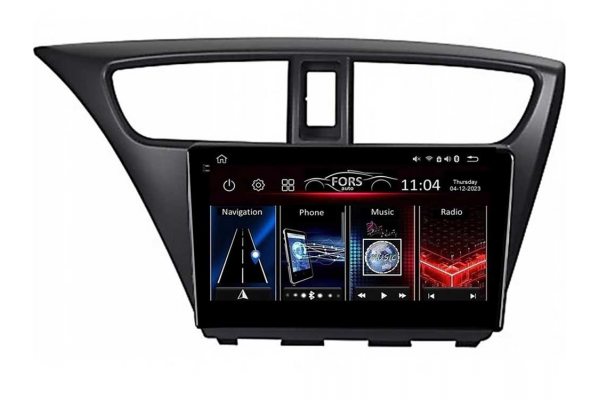 Штатна магнітола для Honda Civic 2012-2017 FORS.auto FS 4 PRO