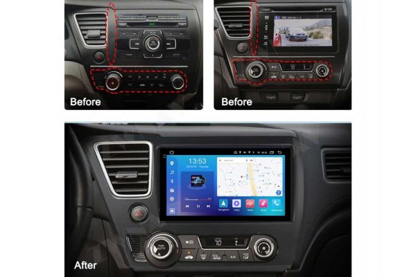 Штатна магнітола для Honda Civic 2013-2016 FORS.auto FS 4 PRO