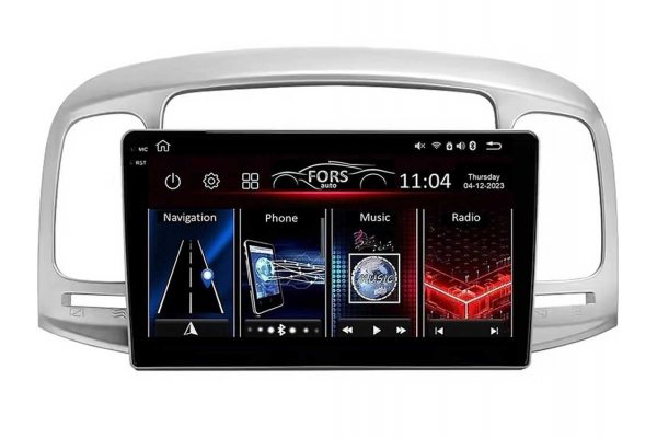 Штатная магнитола для Hyundai Accent 2009-2012 FORS.auto FS 4 PRO