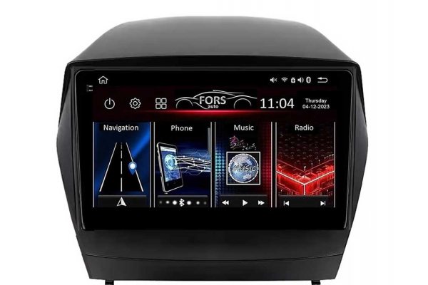 Штатна магнітола для Hyundai Tucson/IX35 2010-2015 FORS.auto FS 4 PRO