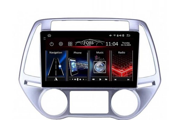 Штатна магнітола для Hyundai i20 2012-2014 (climate) FORS.auto FS 4 PRO