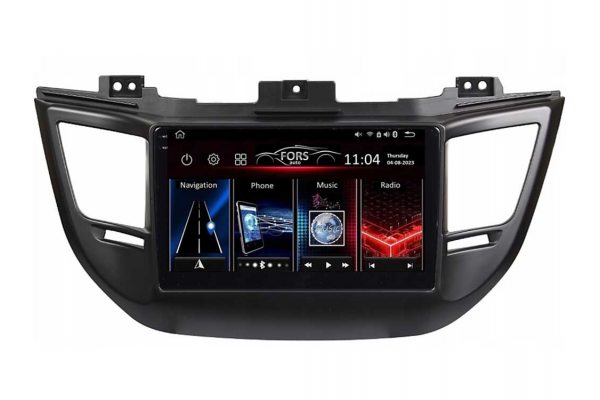 Штатна магнітола для Hyundai Tucson/IX35 2015-2017 (black) FORS.auto FS 4 PRO