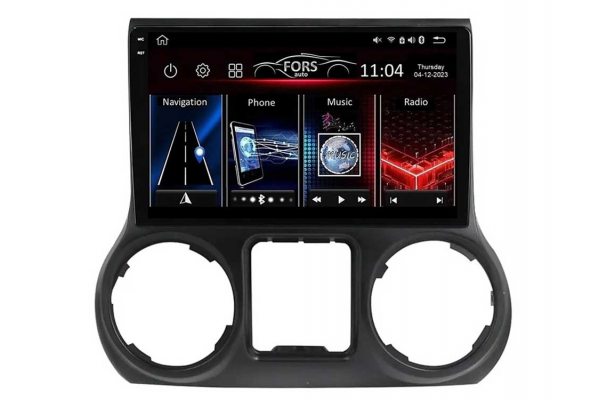 Штатна магнітола для Jeep Wrangler Rubicon 2011-2016 FORS.auto FS 4 PRO