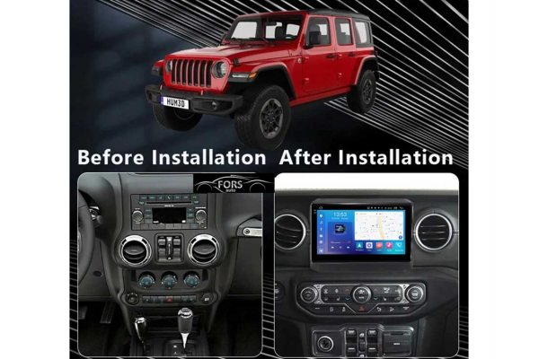 Штатна магнітола для Jeep Wrangler Rubicon 2018+ FORS.auto FS 4 PRO