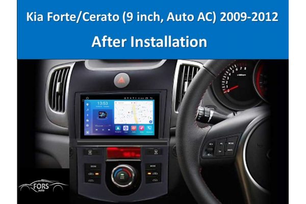Штатная магнитола для Kia Cerato/Forte (climate) black 2008-2012 FORS.auto FS 4 PRO