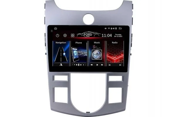 Штатная магнитола для Kia Cerato/Forte (climate) 2008-2012 FORS.auto FS 4 PRO