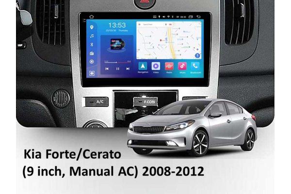 Штатна магнітола для Kia Cerato/Forte (climate) 2008-2012 FORS.auto FS 4 PRO