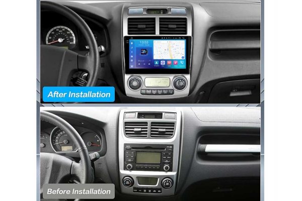 Штатная магнитола для Kia Sportage 2005-2010 silver FORS.auto FS 4 PRO