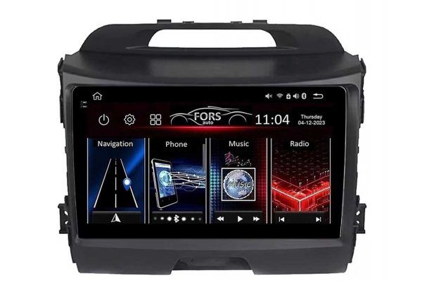 Штатная магнитола для Kia Sportage 2010-2015 FORS.auto FS 4 PRO