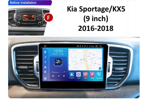 Штатная магнитола для Kia Sportage 2016-2018 FORS.auto FS 4 PRO
