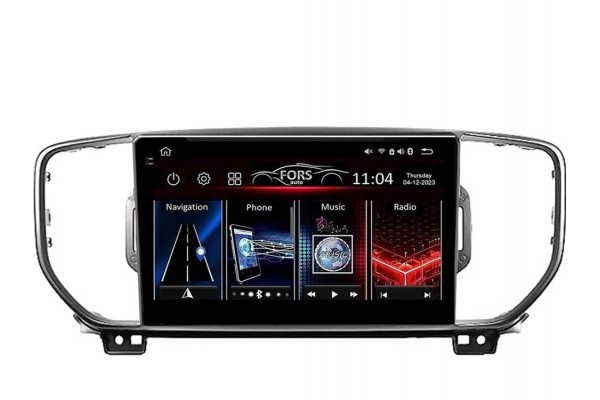 Штатная магнитола для Kia Sportage 2016-2018 FORS.auto FS 4 PRO