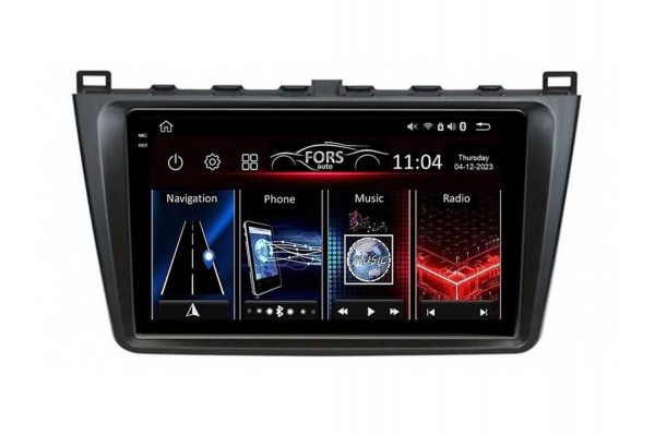 Штатная магнитола для Mazda 6 2008-2012 FORS.auto FS 4 PRO
