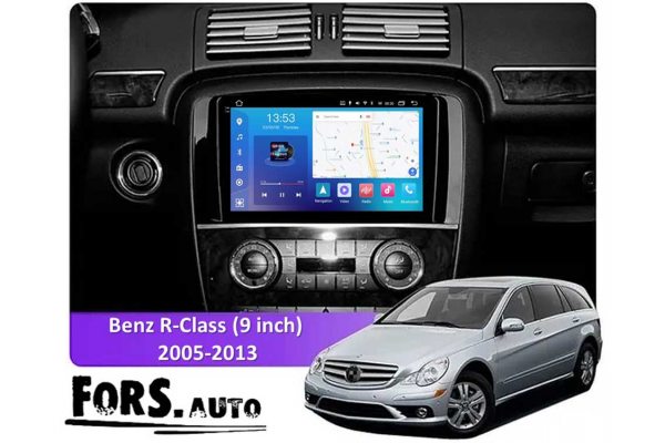 Штатная магнитола для Mercedes-Benz R-Class 2005-2013 FORS.auto FS 4 PRO