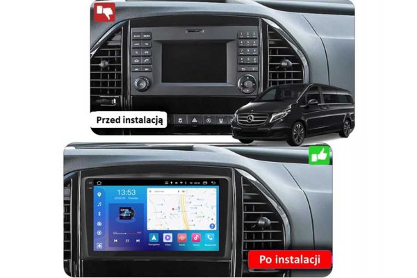 Штатная магнитола для Mercedes-Benz Vito 2014-2018 FORS.auto FS 4 PRO
