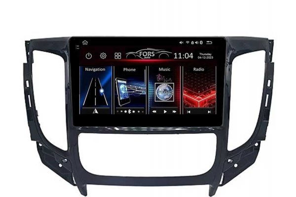 Штатная магнитола для Mitsubishi L200 2015-2019 (climate) FORS.auto FS 4 PRO