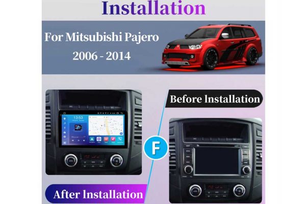 Штатна магнітола для Mitsubishi Pajero 2006-2014 FORS.auto FS 4 PRO