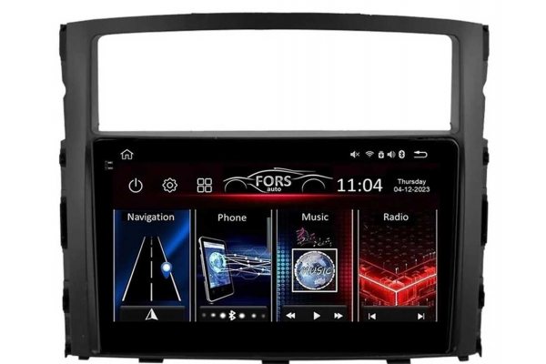 Штатна магнітола для Mitsubishi Pajero 2006-2014 FORS.auto FS 4 PRO