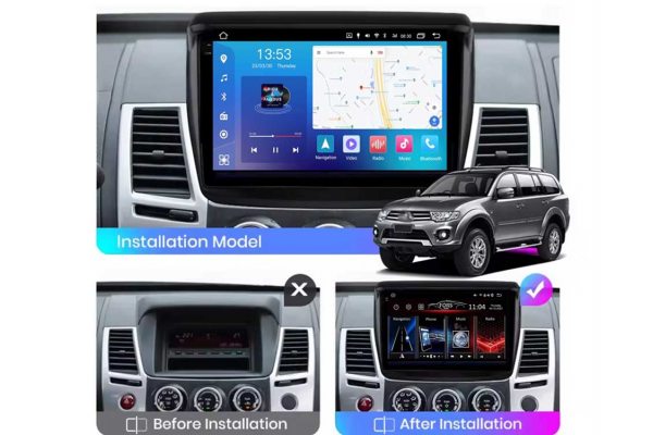 Штатна магнітола для Mitsubishi Pajero Sport 2006-2015 FORS.auto FS 4 PRO