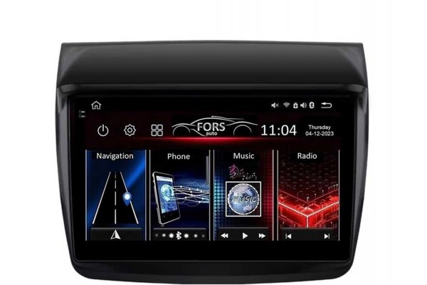 Штатна магнітола для Mitsubishi Pajero Sport 2006-2015 FORS.auto FS 4 PRO