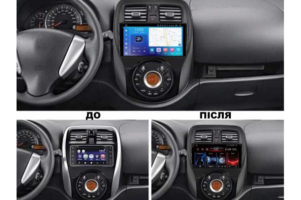 Штатна магнітола для Nissan Micra 2015+ FORS.auto FS 2 PRO