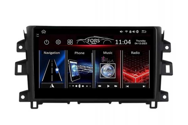 Штатна магнітола для Nissan Navara 2011-2016 FORS.auto FS 4 PRO