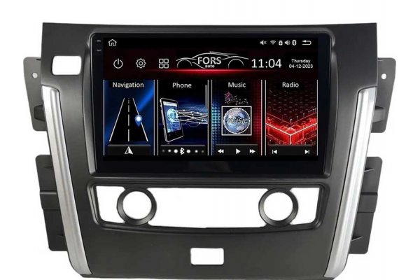 Штатна магнітола для Nissan Patrol 2010-2020 FORS.auto FS 4 PRO
