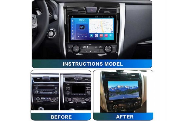 Штатна магнітола для Nissan Teana, Altima 2013-2016 FORS.auto FS 4 PRO