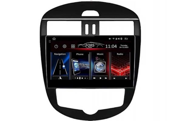 Штатна магнітола для Nissan Tiida 2011-2014 (climate) FORS.auto FS 4 PRO