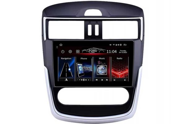 Штатна магнітола для Nissan Tiida 2015-2019 (climate) FORS.auto FS 4 PRO