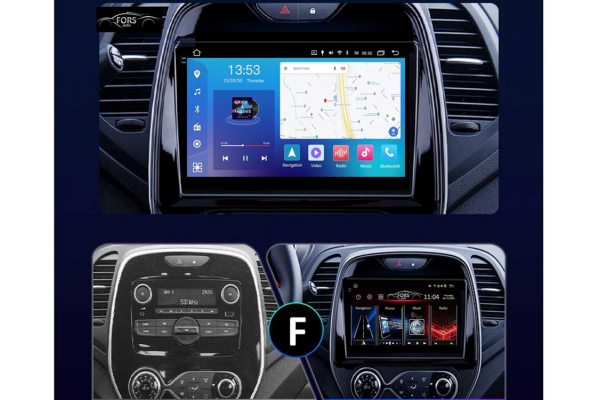 Штатная магнитола для Renault Captur 16-20 (climate) FORS.auto FS 2 PRO