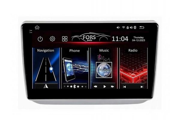 Штатна магнітола для Skoda Fabia 2007-2014 FORS.auto FS 4 PRO