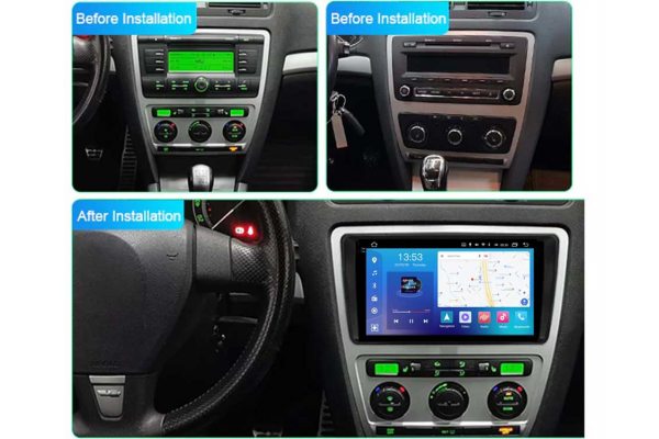 Штатна магнітола для Skoda Octavia 2004-2014 FORS.auto FS 4 PRO