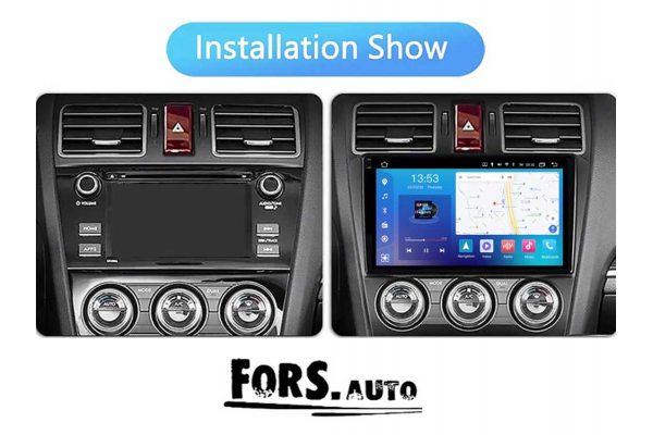 Штатная магнитола для Subaru Forester, Impreza 12-15 FORS.auto FS 4 PRO