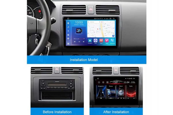 Штатна магнітола для Suzuki Swift 04-10 FORS.auto FS 2 PRO
